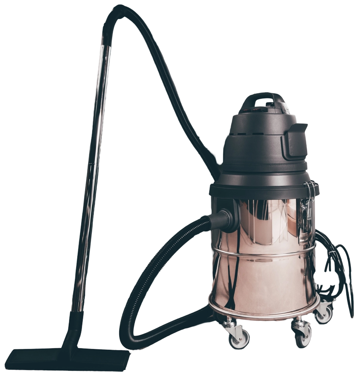 cta2 Industrial vacuum cleaner on wheels.
